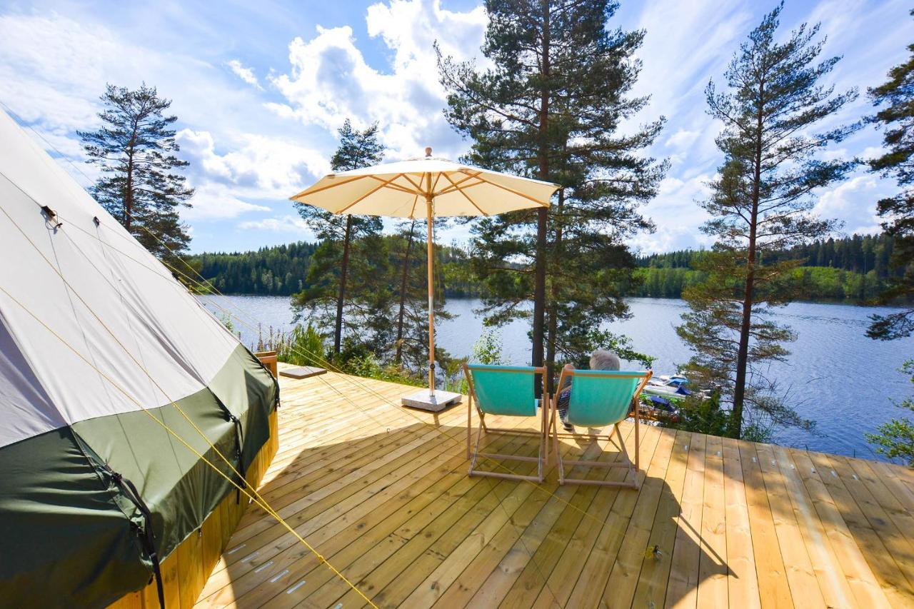 Arjaeng Camping & Stugor Sommarvik Luaran gambar