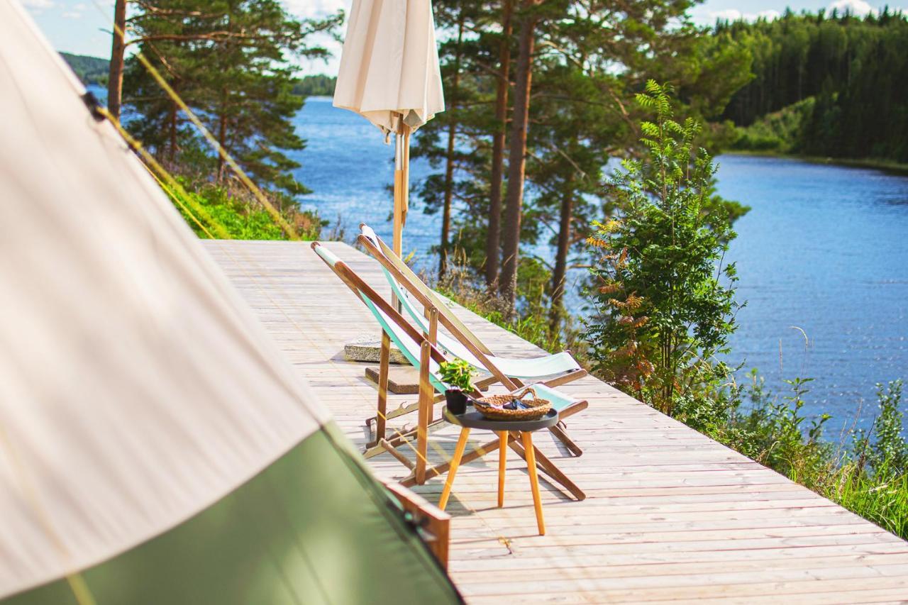 Arjaeng Camping & Stugor Sommarvik Luaran gambar